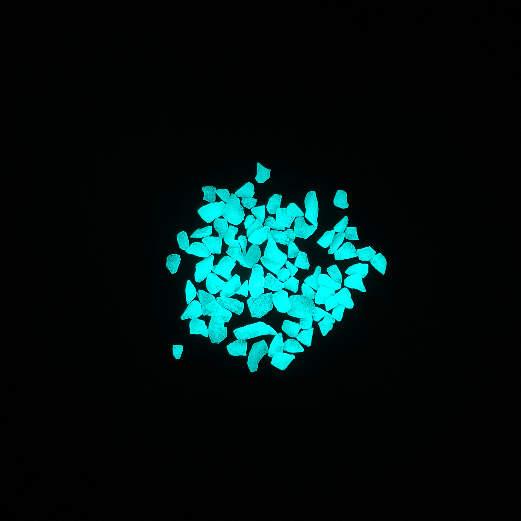 Aqua Blue Glow Quartz - 1/4" (5-10mm) - 1LB.