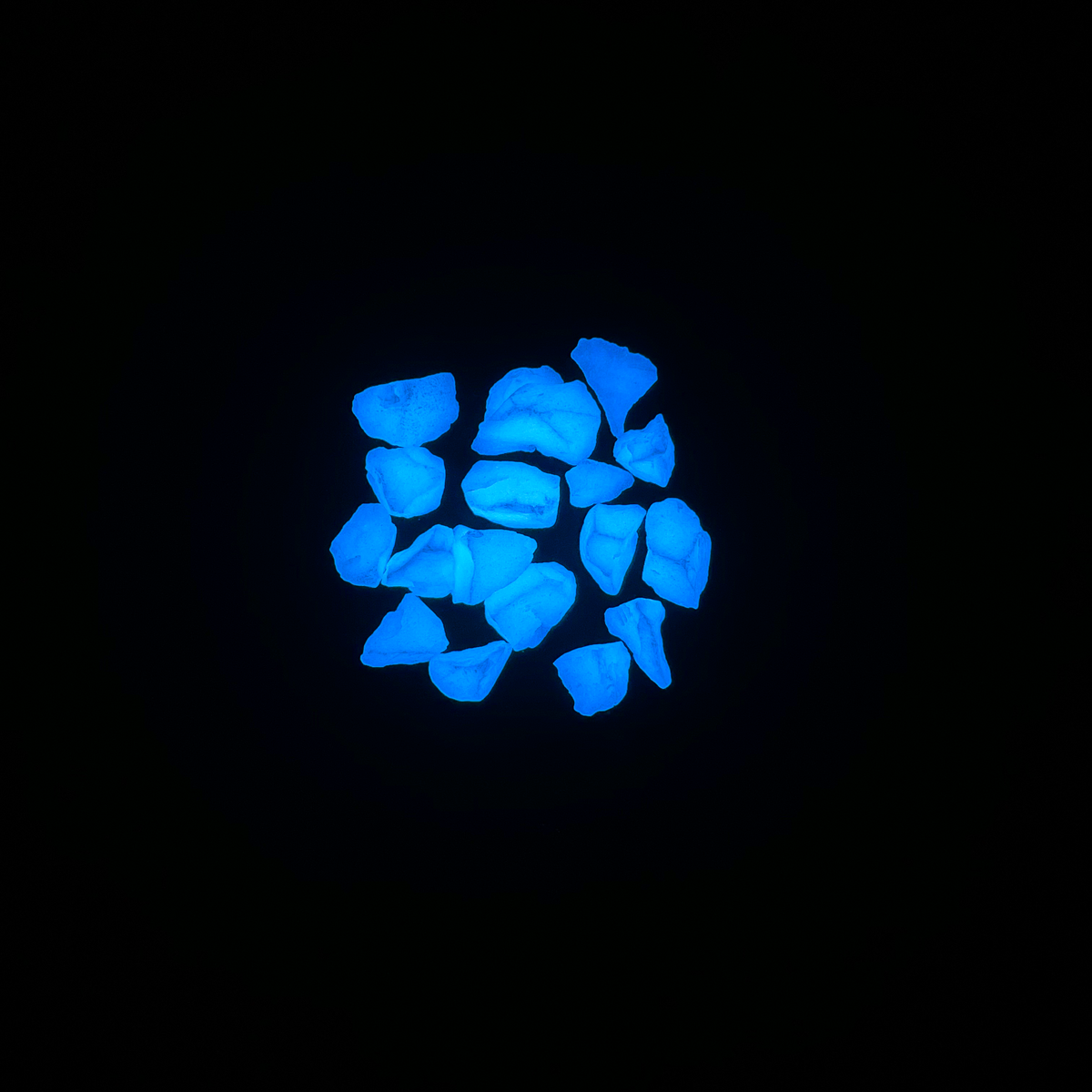 Sky Blue Glow Quartz - 1/2"-3/4" (12-18mm) - 1LB.