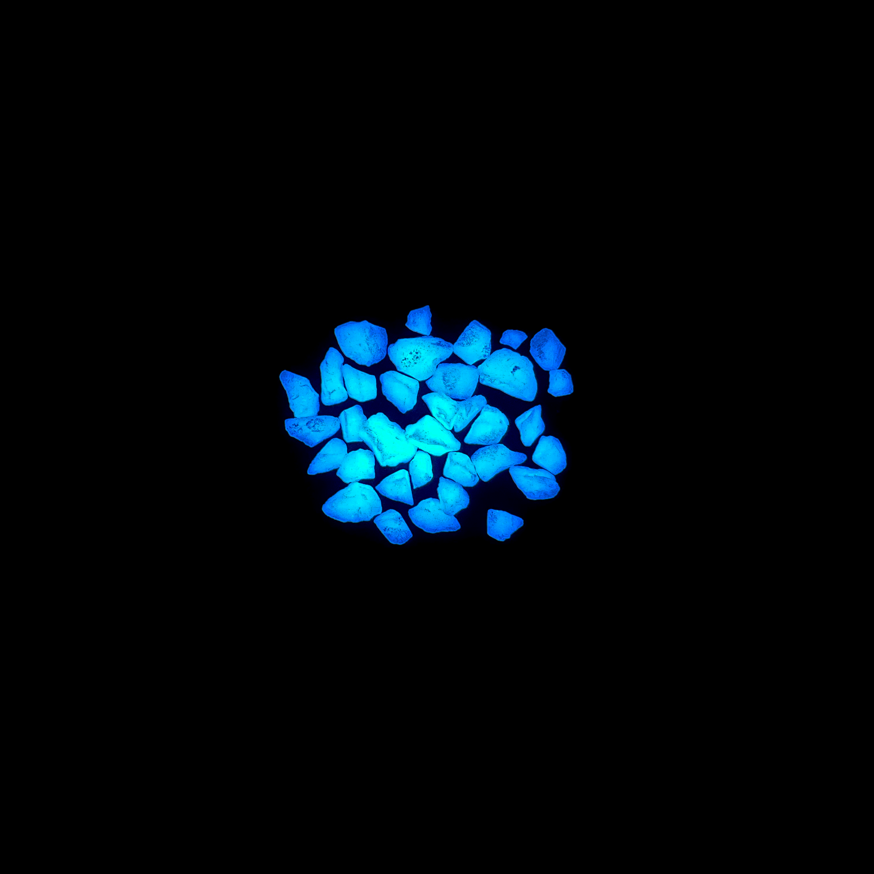Sky Blue Glow Quartz - 1/4" (5-10mm) - 1LB.